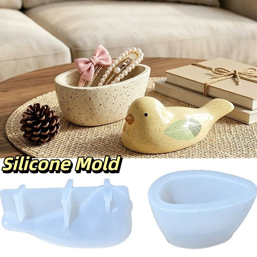 クリエイティブなノンスティック鳥型収納ボックス型、蓋付きソフ - Candle Making Jars With Lids のレビューと価格