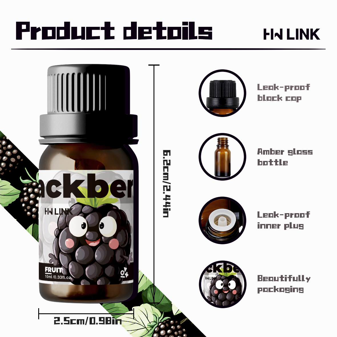 ブラックベリーエッセンシャルオイル 10ml 香り付きオイル - Candle Making Fragrances のレビューと価格