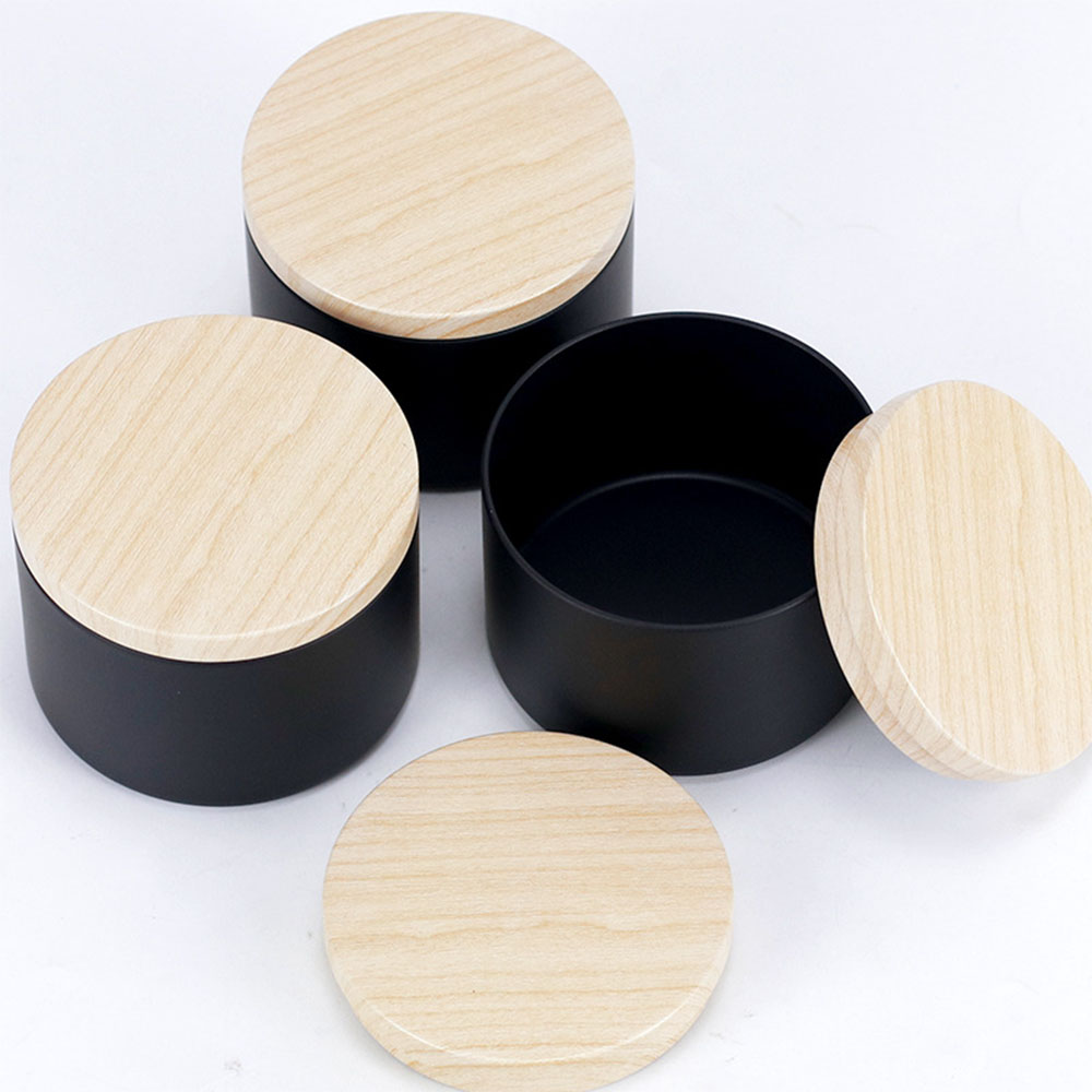 24個 4オンス ブラックキャンドルジャー、蓋付きラウンドメ - Candle Making Jars With Lids のレビューと価格