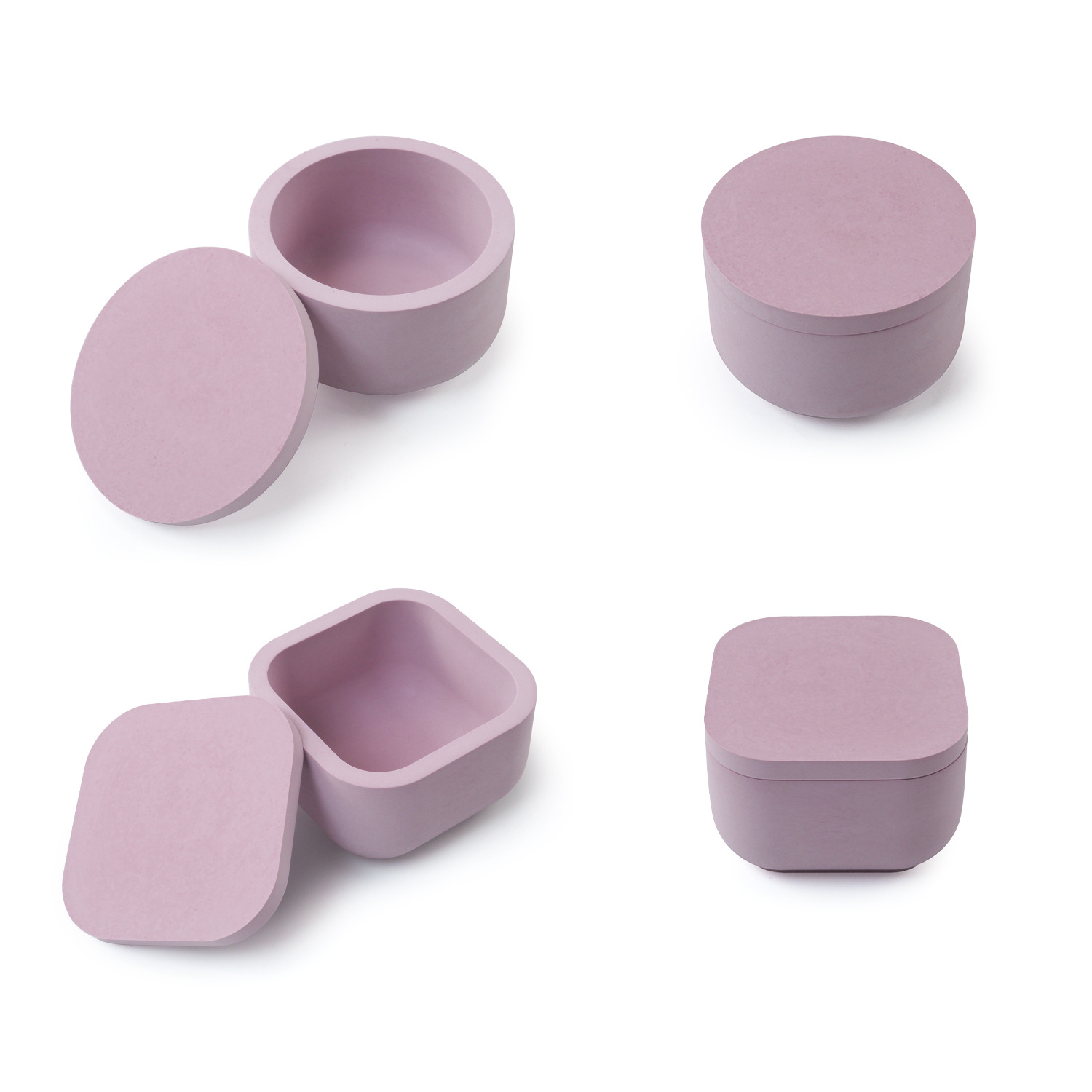 1セット DIY キャンドルジャー シリコンモールド 蓋付き - Candle Making Jars With Lids のレビューと価格