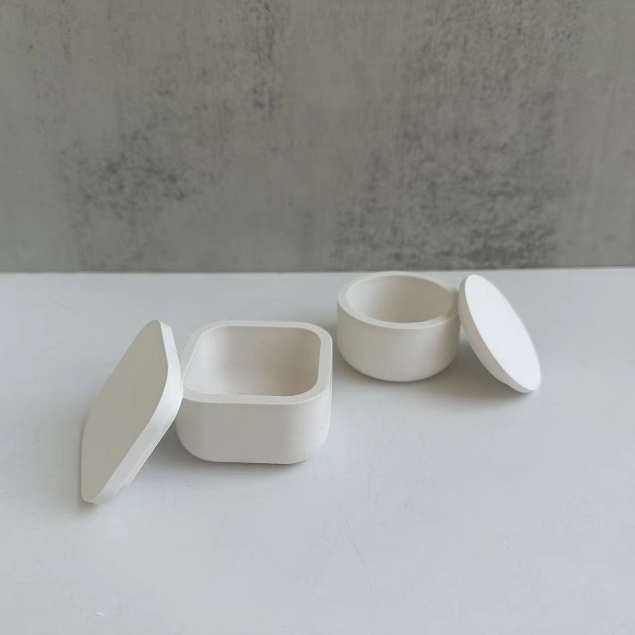 1セット DIY キャンドルジャー シリコンモールド 蓋付き - Candle Making Jars With Lids のレビューと価格