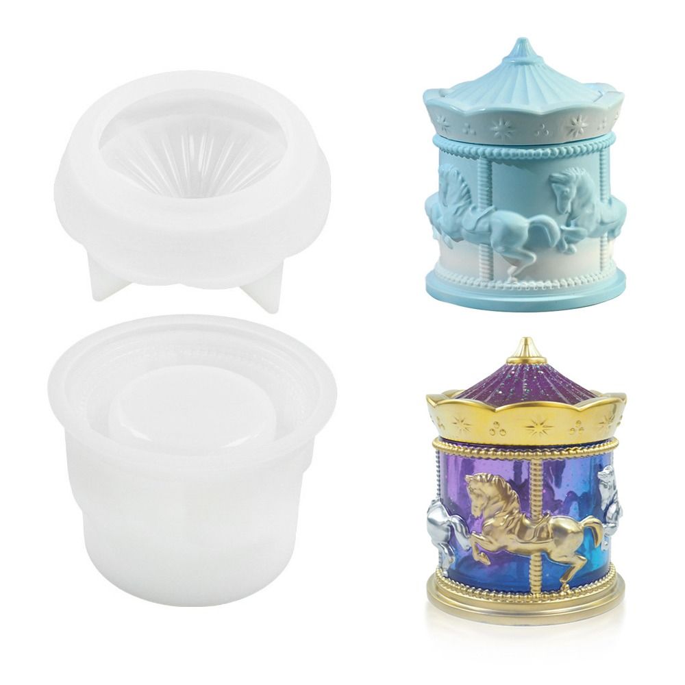蓋付き回転式収納ボックス型DIYモールド、収納ボックス型円筒 - Candle Making Jars With Lids のレビューと価格