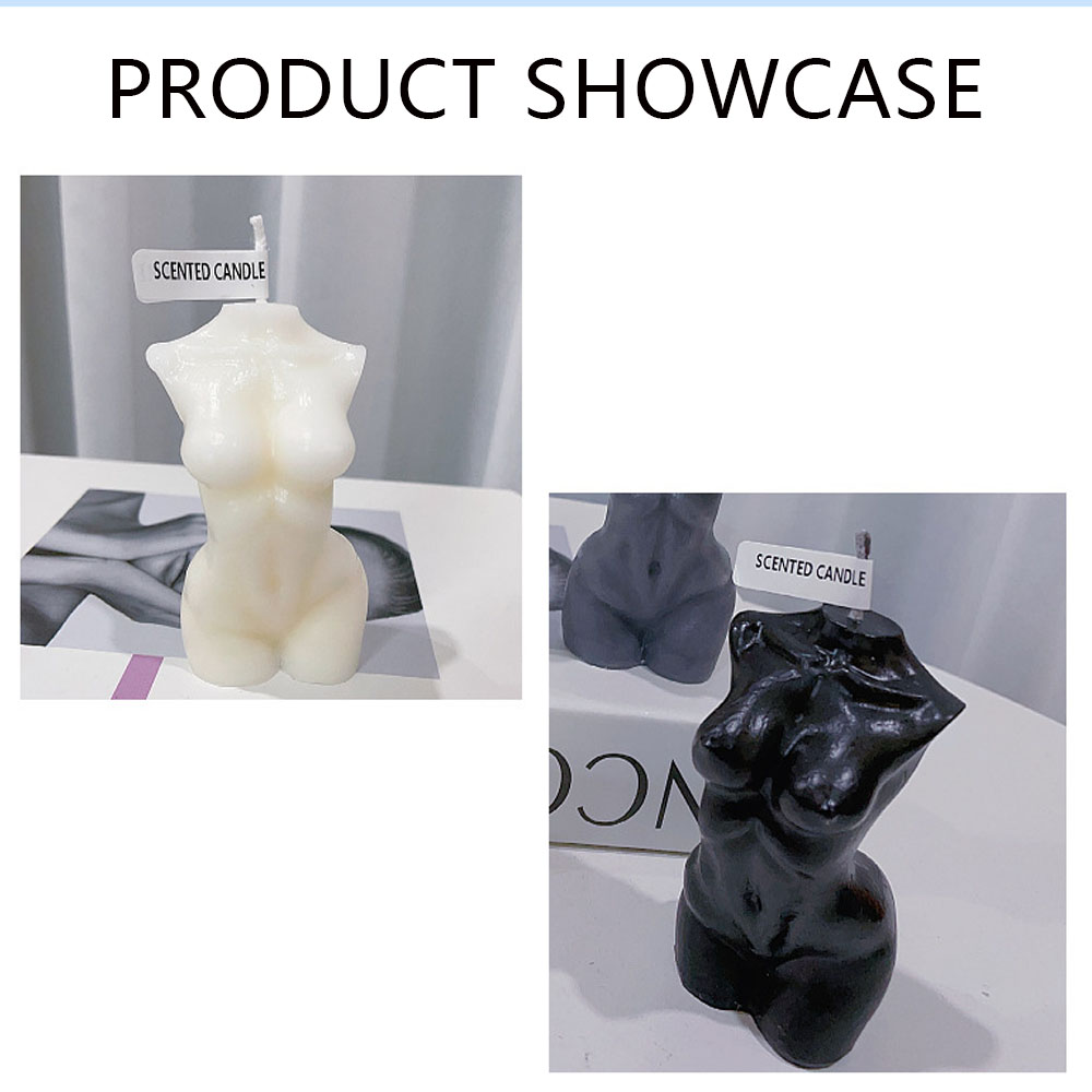 女性トルソー体型の香り付きキャンドル、家の装飾用 – 芸術的 - Candle Making Fragrances のレビューと価格