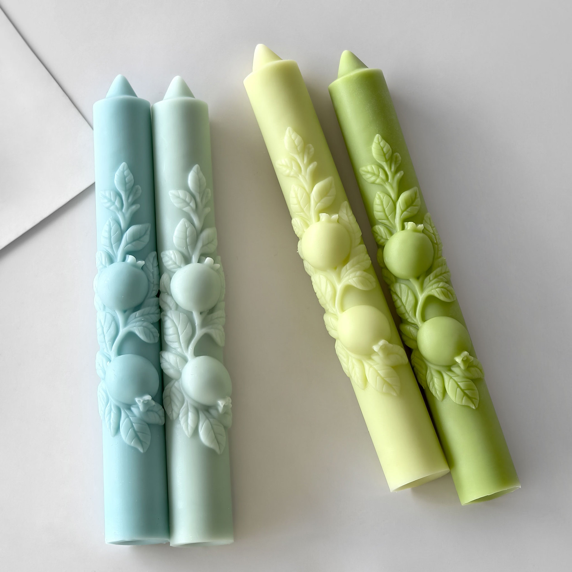 DIY ザクロ型 ロングロッド シリコンキャンドルモールド  - Candle Making Reno のレビューと価格