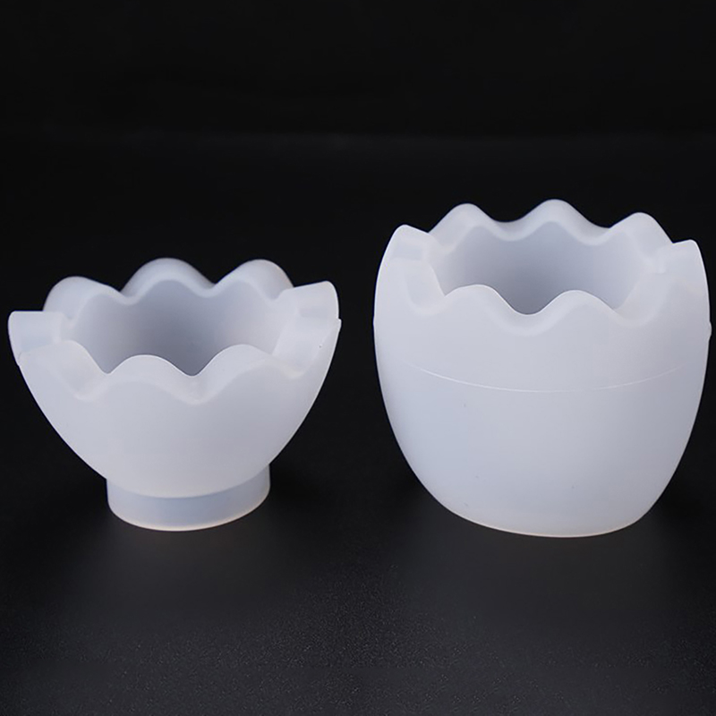 卵型キャンドルジャー型収納ボックスシリコンモールド蓋付き卵型 - Candle Making Jars With Lids のレビューと価格